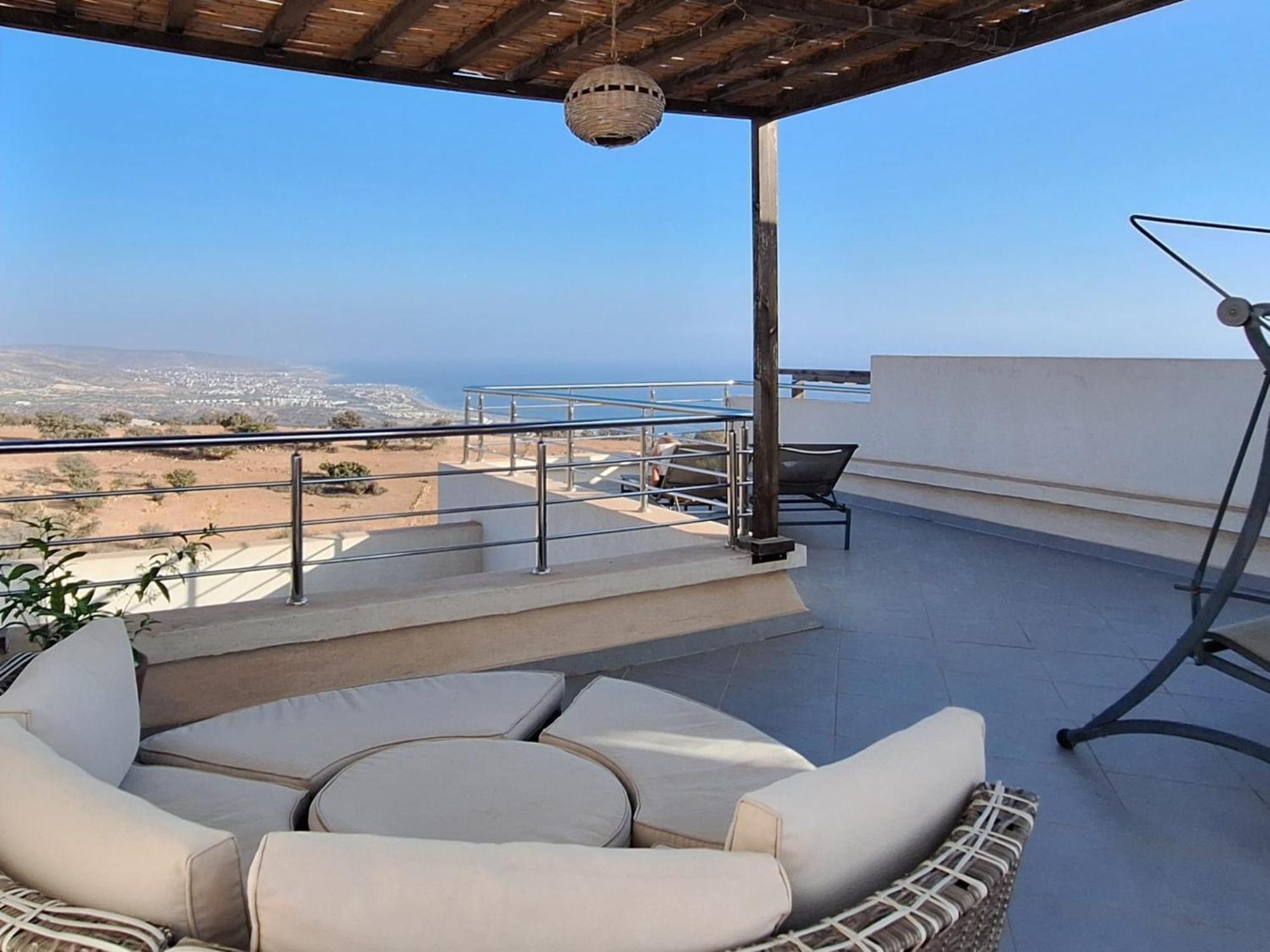 Apartamento Duplex Taghazout Ocean With Pool & Fitness Exterior foto